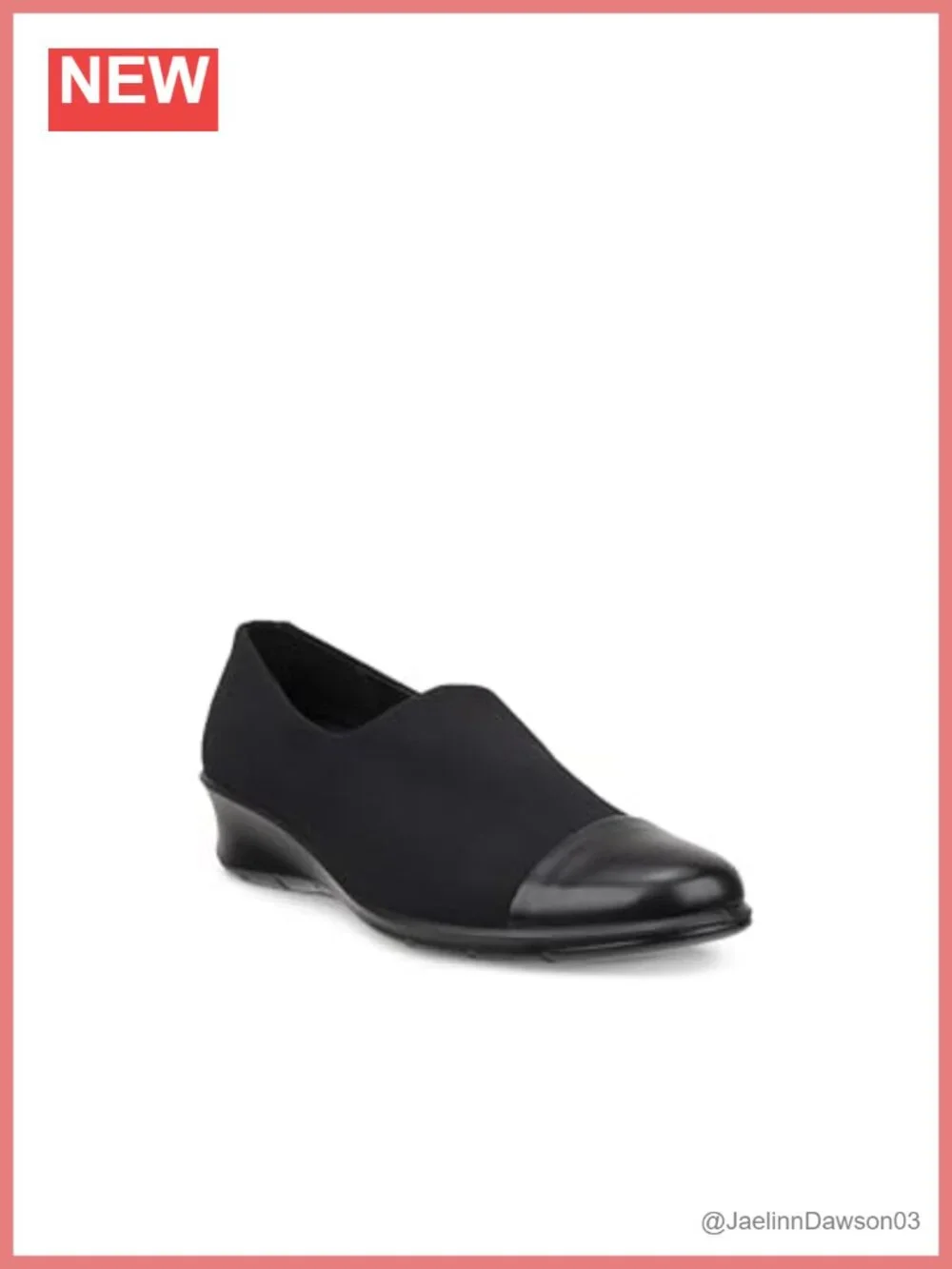 ECCO Felicia Cap Toe Stretch Slip-On Loafers Women's Comfort Walking Shoes